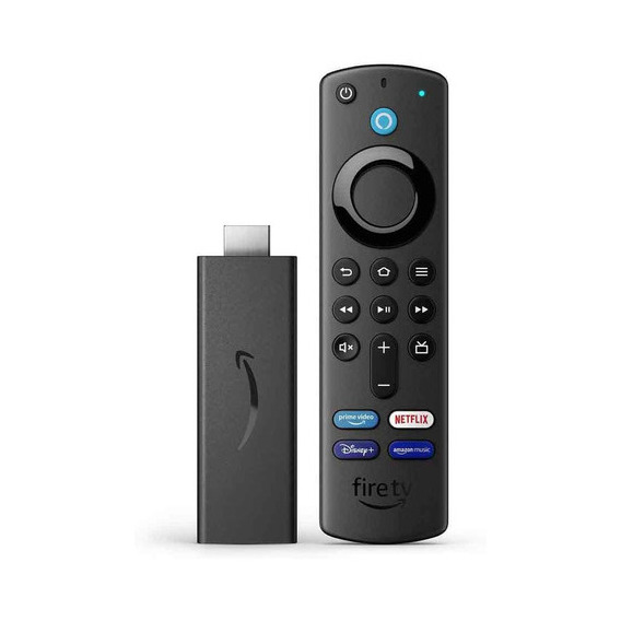 Convertidor A Smart Tv Amazon Fire Tv Stick Full Hd, Control Color Negro Tipo De Control Remoto Con Alexa