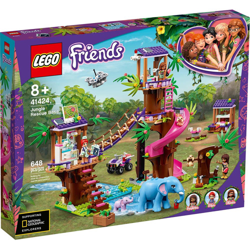 Lego Friends 41424 Base De Rescate En La Jungla
