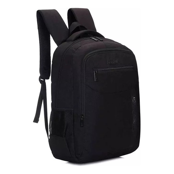 Mochila Porta Notebook Ejecutiva Reforzada Elegante Premium Color Negro | Modelo 15990 | Travel Tech