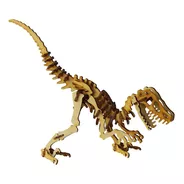 Rompecabezas 3d Dinosaurio Velociraptor Envio Flex