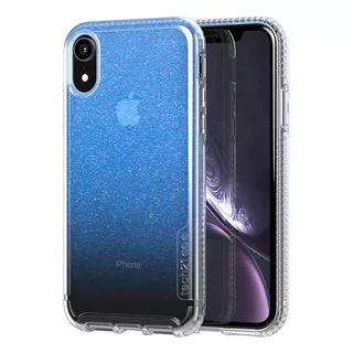 Capa Tech21 Pure Shimmer Para iPhone XR | Light Blue