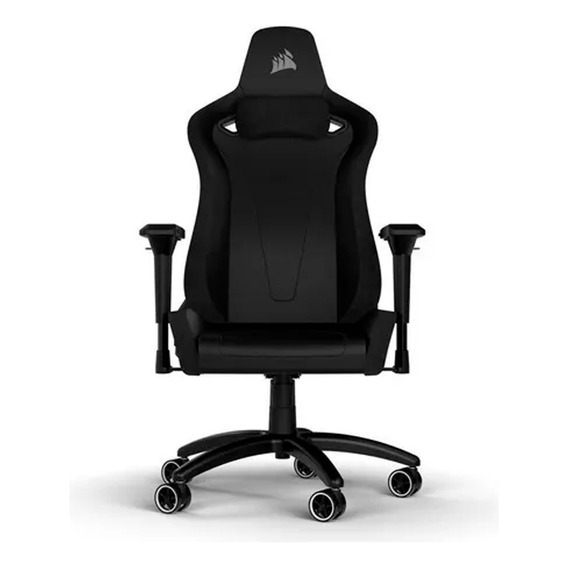 Silla Gamer Corsair Tc200 Polipiel C/reposabrazos 4d Negro