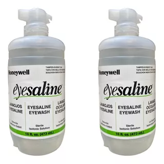 Kit De 2 Botellas De Repuesto Eyesaline 16 Oz (473 Ml)