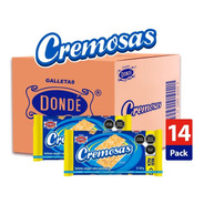Cremosas Caja 14/165g - Galletas Dondé