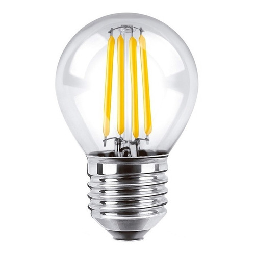 Pack X 10 Lamp. Novalucce Gota G45-2w-filamento-luz Cálida Color de la luz Blanco cálido
