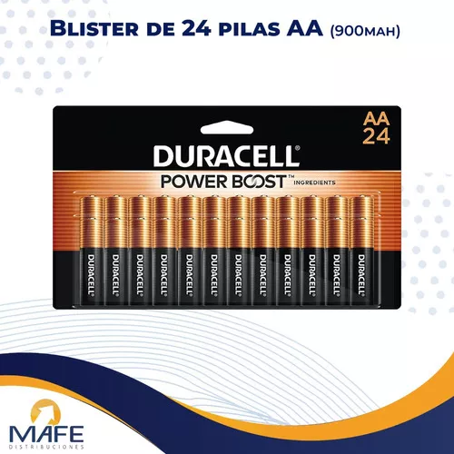 Este paquete de Duracell tiene 24 pilas AAA de larga duración y un