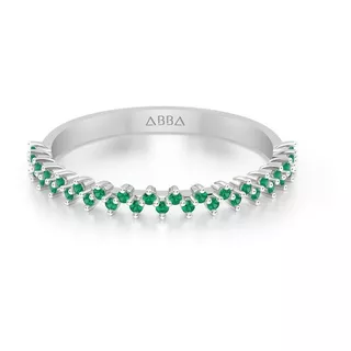 Churumbela Zig Zag Verde Oro 10k Abba Joyas