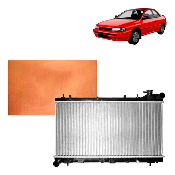Radiador Mec A/c Panel Tipo Original Para Subaru Impreza 