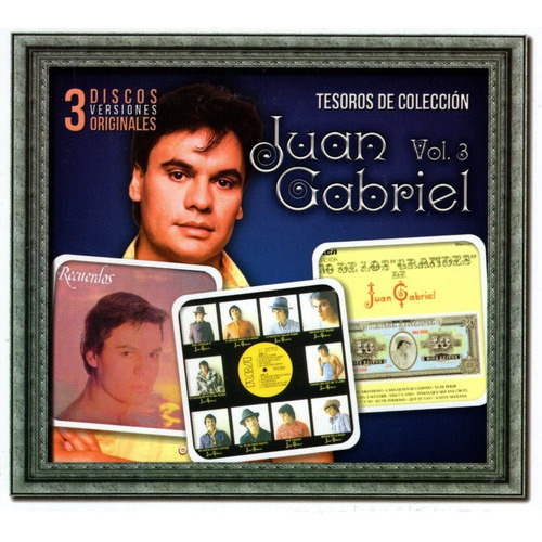 Juan Gabriel - Tesoros De Coleccion / Vol 3 - Boxset 3 Cd