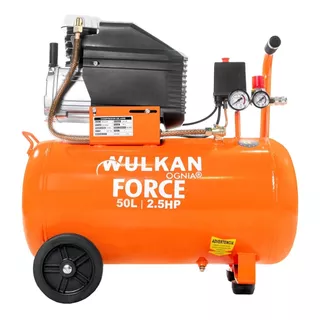 Moto Compresor 50 Litros, 2.5hp Wulkan 