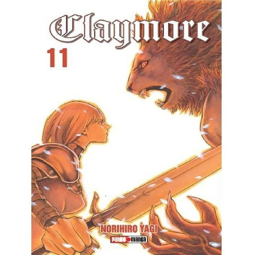 Claymore: Claymore, De Norihiro Yagi. Serie Claymore, Vol. 11. Editorial Panini, Tapa Blanda En Español, 2022