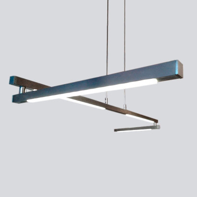 Lampara Colgante Led Moderna Movil Articulada 530 Negro 