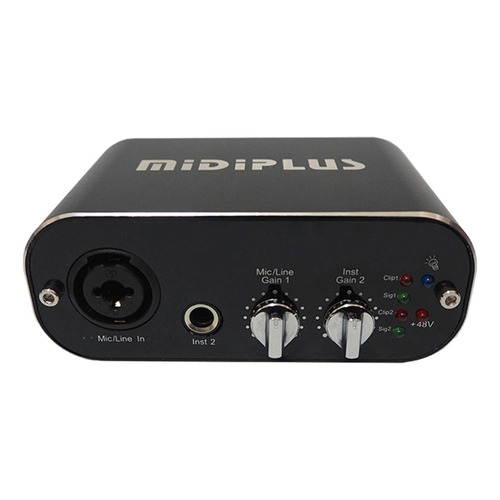 Interfaz De Audio Midiplus Audiolink Light