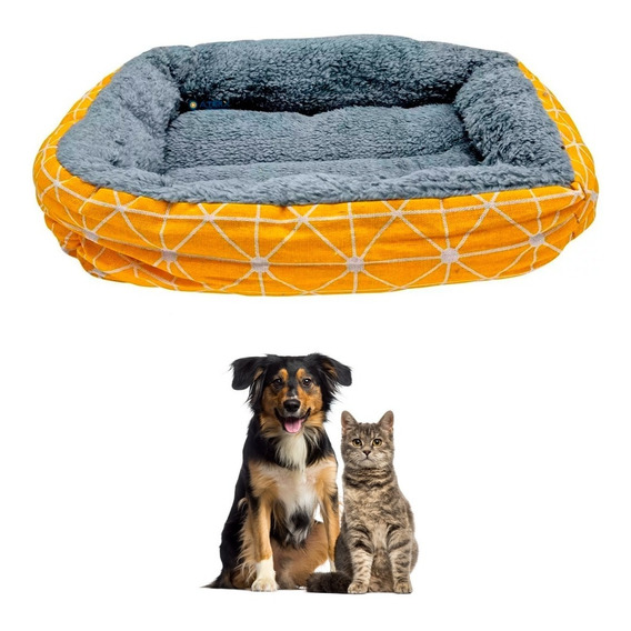 Cuna Cama Cucha Mascota Perro Gato Rectangular 50 X 37 Atrix