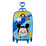 Mala Infantil Maxtoy Mickey Tsum Tsum Azul