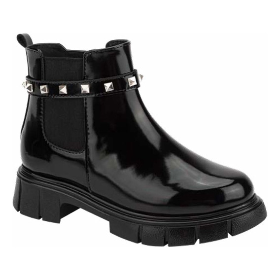 Bota Moto Track Blasito Negro Niña P214