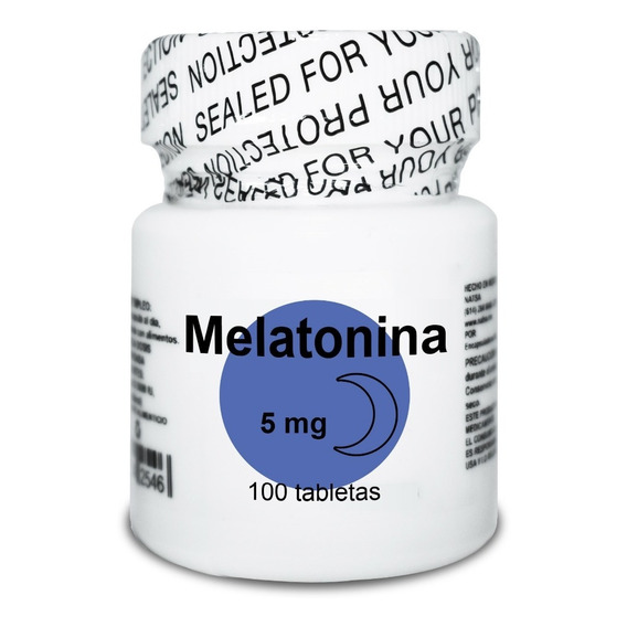 Melatonina 5 Mg, 100 Tabletas