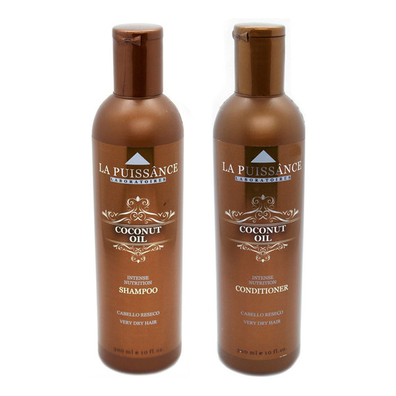 La Puissance Kit Coconut Oil Shampoo + Acondicionador Pelo