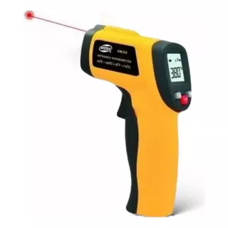 Pistola Termômetro Laser Infravermelho - Medição De 0 A 380°c, Alta Precisão, Desligamento Automático
