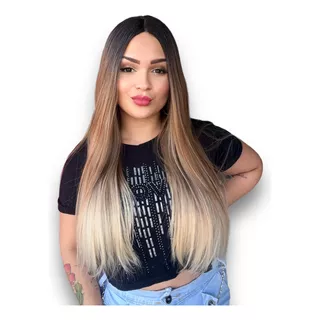 Lace Wig Lisa Sem Franja Fibra Futura Identica Ao Humano