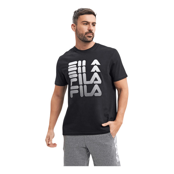 Remera Fila Hombre Fusion Manga Corta