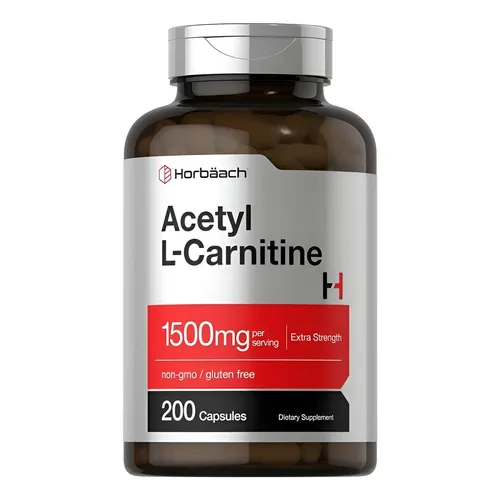 acetil l carnitina peru Acetyl Horbaach 1500mg 200cap L-carnitina Sabor Neutro Acetil L-carnitina Hcl 1000 Mg