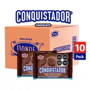 Conquistador Chocolate 180 G (10/180g) - Galletas Dondé