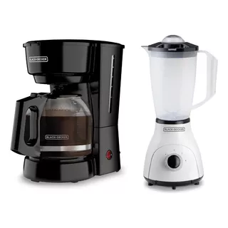 Combo Black+decker Cafetera Cm0916b-ar + Licuadora Bl1001-ar