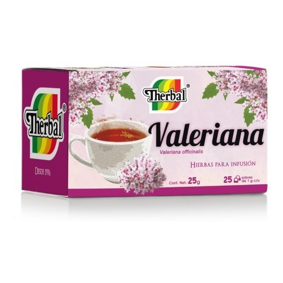 Paquete Duermas ( 7 Azahares Valeriana Y 12 Flores ) Therbal