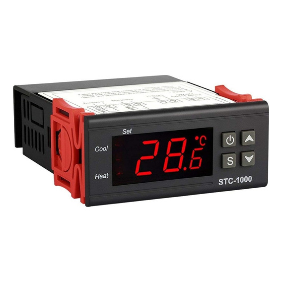 Termostato Digital Stc-1000 Doble Control Frio O Calor 220v