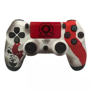 Controle Play- 4 Gow Branco +  Brinde Caixa Do Game