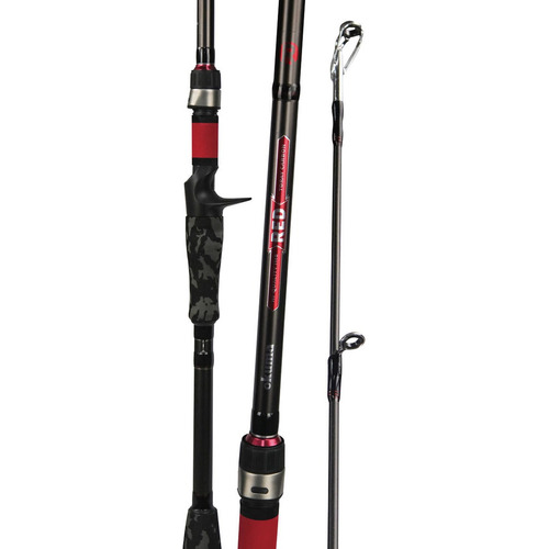 Caña Baitcast Okuma Red 7 Pies 2 Tramos 10-20 Lb 28-56 G