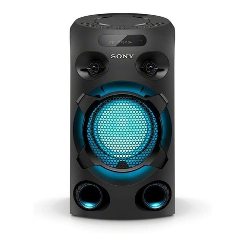 Equipo De Audio Sony Para Fiesta Con Bluetooth - Mhc-v02 Color Negro Potencia RMS 80 W 110V/220V