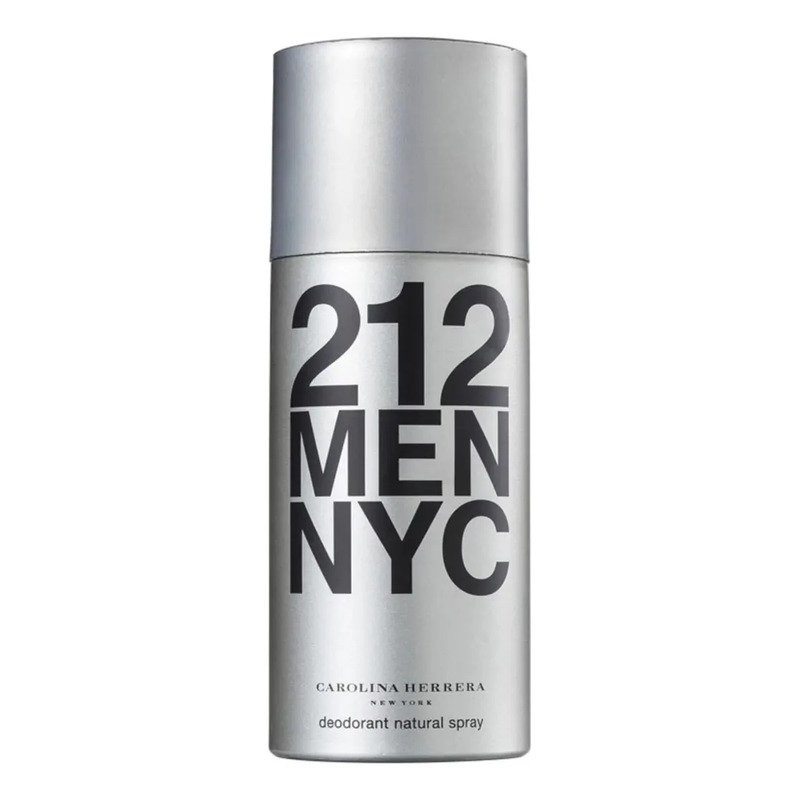 Carolina Herrera 212 Men - Desodorante Corporal 150ml Blz Carolina Herrera 212 Men - Desodorante Corporal 150ml Blz