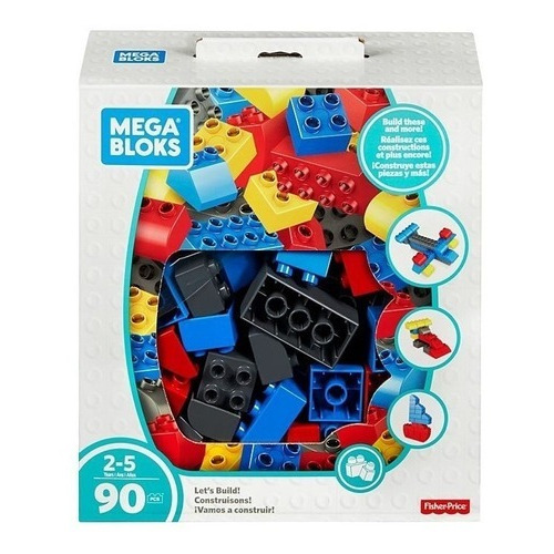 Bloques para armar Fisher-Price Mega Bloks FLY44 90 piezas