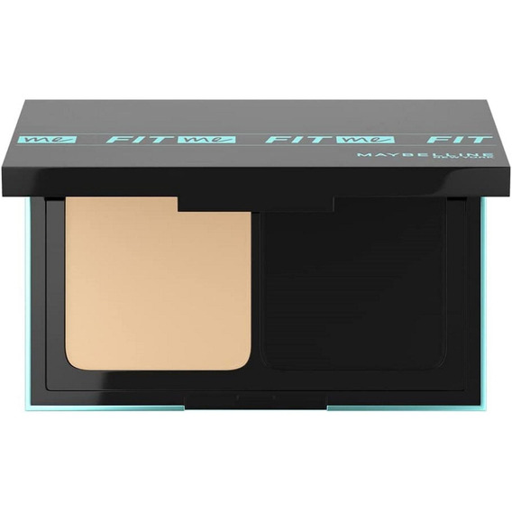 Base de maquillaje en polvo Maybelline Fit Me Powder Foundation Base En Polvo Maybelline Fit Me 24h Control Brillo 9 Gr tono 220 natural beige - 9g