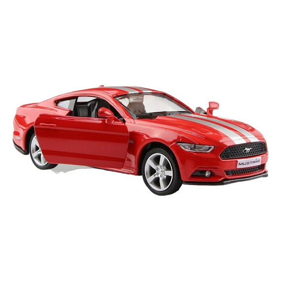 Auto Escala 1:36 Ford Mustang Gt Rojo Coleccionable