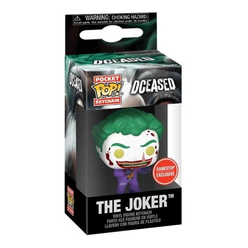 Llavero Funko Pop The Joker Dceased Keychain Gamestop