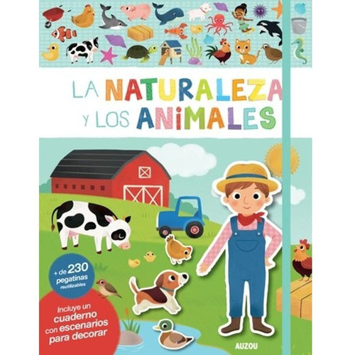 Libros De Stickers - La Naturaleza Y Los Animales
