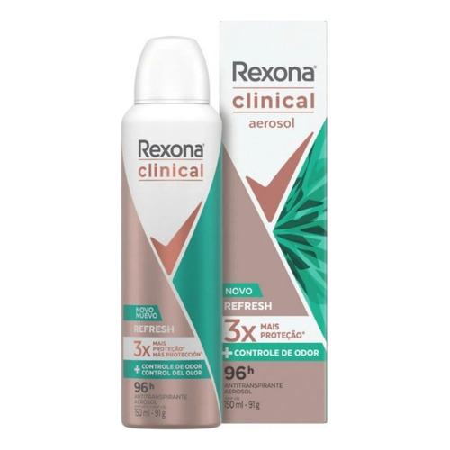 Desodorante Rexona Clinical Refresh 150ml