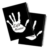 Cuadernos Para Zurdos Set De 2 Espirales Duros 100 Hojas