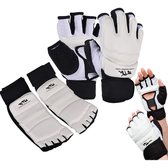 Equipo De Protección Para Taekwondo Y Guantes De 2 Pares