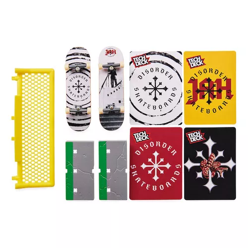 Kit Skate De Dedo Tech Deck Disorder - Skate dos Sonhos