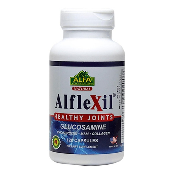 Alflexil Glucosamina Condroitina Msm Colágeno 120 Cápsula++