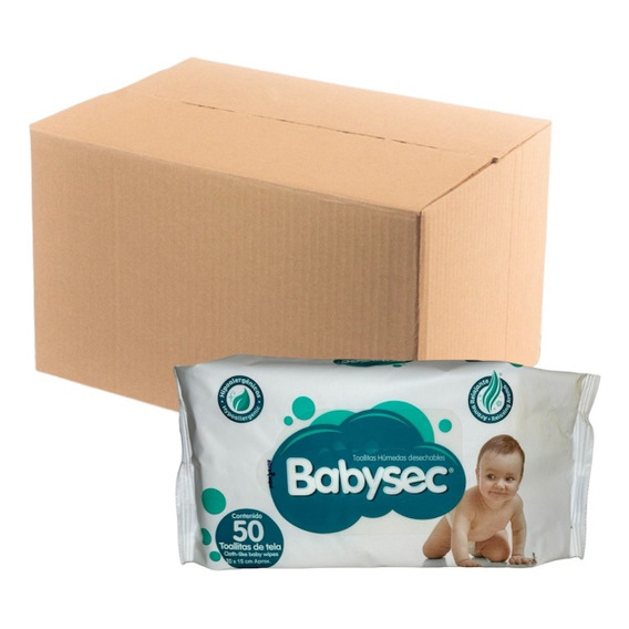 Toallitas Húmedas Para Bebé Babysec 24 Pack 1200 Piezas 