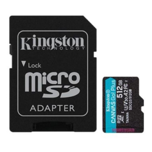 Memoria Microsd Kingston Canvas Go! Plus, 512gb Sdcg3/512gb