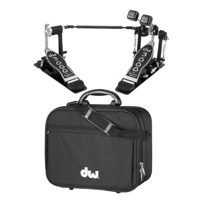 Doble Pedal Dw Para Bombo Dwcp3002 Y Funda Semi Rígida