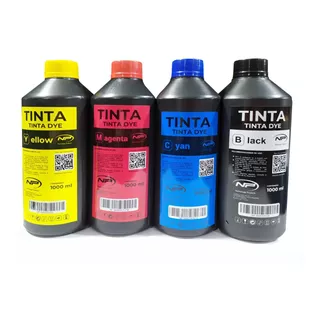 Tinta Litro Universal Kit X4, Para Ep, Can, Brot, Hh 1000ml