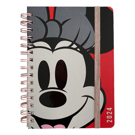 Agenda Minnie Mouse Disney 2024 100 Años