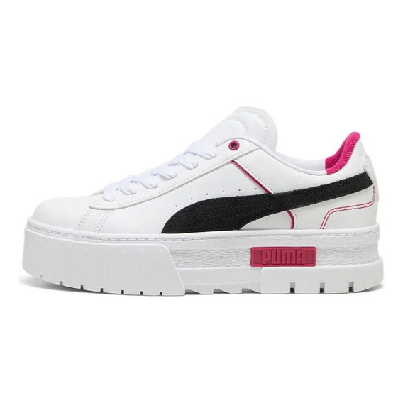 Tenis Puma Mayze Mujer Piel Plataforma Dama Clasico 